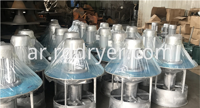 drying oven axial fan